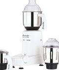 Eco Plus Mixer Grinder 110 Volt For USA And Canada With 550 Watt Motor 100 Percent Stainless Steel Jars visible with nylon couplers