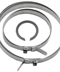 CV Joint Boot Kit For 2012 2013 Kia Soul And 2006 2013 Lexus IS250 With Boot Grease And Clamps Included OE Style Fit Durable Construction Easy Install Keeps Your Axle Rolling Smoothly For Your Ride., steel CV boot clamps and retaining ring set