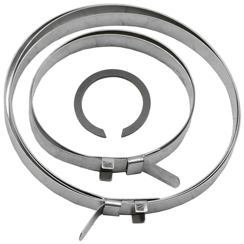 CV Joint Boot Kit For 2012 2013 Kia Soul And 2006 2013 Lexus IS250 With Boot Grease And Clamps Included OE Style Fit Durable Construction Easy Install Keeps Your Axle Rolling Smoothly For Your Ride., steel CV boot clamps and retaining ring set
