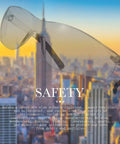 Bulk 50 Pcs Safety Glasses Eye Protection UV Shield For Work Lab And Construction Tough As Nails Impact Resistant Scratch Proof ANSI Rated Comfortable Fit Gray