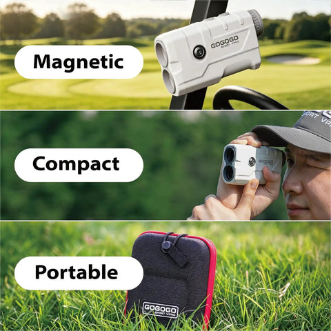 Top Notch Golf Rangefinder Boasting Slick Laser Optics For Dead Nuts Accurate 900 Yard Ranging And Instant Target Acquisition When Hacking Trees Or Scouting The Links