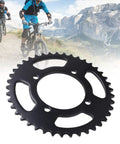 41 Tooth Rear Sprocket Black Steel For 420 Chain Compatibility Beefy Gear For Electric Bicycles Motorcycles, mountain biking backdrop