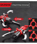 Heavy Duty Hydraulic Gear Puller Bearing Remover For Wheels Axles Parts Dead Nuts Precision Like A Tank shown with 2 and 3-claw options.