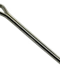 Cotter Pins 5/32 Inch By 2 Inch Spring Steel With Zinc Finish for automotive, farm, and workshop use, close-up view.