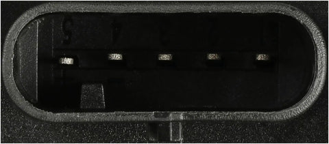 Close-up view of the connector for the Boss Grade Engine Auxiliary Water Pump For Chevrolet Volt 2011 Through 2019.