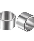 Chrome Steel Oilless Sleeve Bearings 10mm By 12mm By 8mm, 2 Pack, Heavy Duty, High Load Capacity Bushing shown on white background