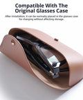 Two Pack Stealth Privacy Lens Cover For Smart Glasses With Front Blocker And Side Vent Design Blocks Camera View While Letting Ambient Light In Works With Ray Ban Wayfarer Gen 2 HSTN Indicator Blocking Sticker Accessory in case