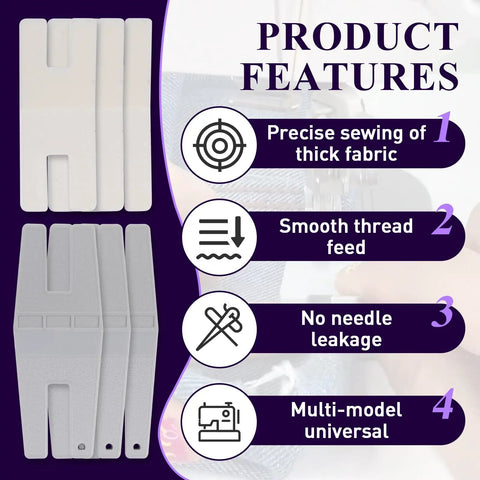 Six Pack Hump Jumper Sewing Tool Set For Quick Seam Finishing And Button Attachments With Two Size Options feature list