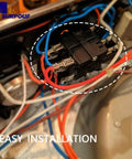 Installed Oven Function Rotary Selector Switch With 11 Pins And 7 Positions Replacement Part Fits Cuisinart TOA 60 Air Fryer