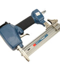 Badass Air Brad Nailer Handles 10-30mm Nails With Side Exhaust And Rock Solid Cast Aluminum Body showing precision design and grip.