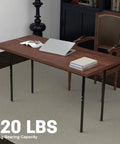 Heavy Duty Adjustable Desk Legs Set Of 4 For DIY Office Tables From 24 To 37 Inches With Leveling Feet, supports 220 lb