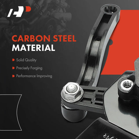 Close-up of carbon steel suspension part for Ride Height Level Sensor For Ram 1500 2015 2016 2017 2018 Rear Driver And Passenger Side 2 Piece Set