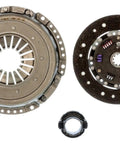 1995 BMW M3 L6 3.0L Transmission Clutch Kit With 9-1/2 Inch Disc And 10 Spline showing pressure plate, disc and release bearing.