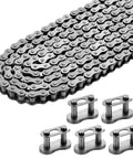 Heavy Duty 40 Roller Chain For Go Karts Mini Bikes Scooters Motorcycles Bicycles ATV Dirt Bikes And Industrial Machinery Ten Feet Long 240 Links