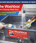 Sink Insert For Easy Paint Cleanup With Brush And Roller Cleaner Tray Paint Tool Washer System Keeps Paint Out Of Your Sink