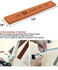 8 Pc Knife Sharpening Stones Set For Fixed Angle Knife Sharpeners RX-008 RX-009 Pro Grade Whetstone Kit With Grits Stone Usage Guide