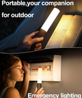 Indoor Wall Sconce Equipped With Smart Motion Detection And An Extra Large 2200mAh Rechargeable Battery Delivers Zero Wiring Headache With Quick USB Charging And Truly Hands Free Operation in use for reading and emergency lighting.