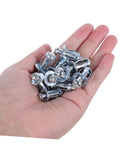 Expansion Screw And Petal Nut Kit For Quick No Fuss Fastening In Home Projects M4 M5 M6 Metal Anchors 35 Piece Hollow Wall Petal Expansion Bolts For Iron Skin And Plasterboard, silver kit in hand
