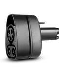 Beast Mode Ccs To Nacs Adapter For Tesla Model 3 X Y S Plus All North American Evs With Five Hundred Amp High Voltage Fast Charging UL Certified Plug And Play showcasing sleek black connector design.