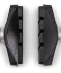 Heavy Duty Bike Brake Pads With Threaded Post For Linear Pull Brakes, Curved Contact Design for maximum rim grip, side view
