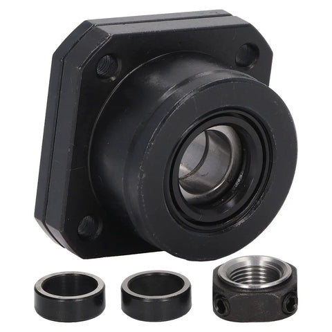 Durability Optimized Ball Screw Bearing Block End Support For Precision Assembly Equipment In Carbon Steel 1 Unit