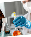 Premium Tapered Silicone Stoppers Kit With Easy Grip Rubber Plugs For Sealing Test Tubes Flasks And Bottles Perfect Heavy Duty Coating Paint Projects And Lab Experiments You Can Trust These High Temp Plugs To Save Time And Keep Your Gear Safe. yellow tapered silicone stopper sealing glass flask in lab