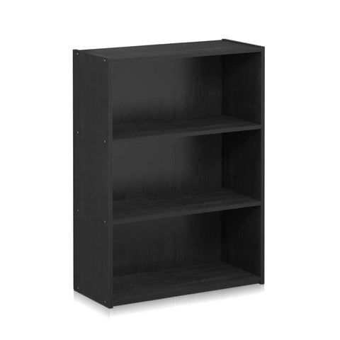 3-Tier Wide Book Shelf For Living Room, Bedroom, And Home Office, No-Fuss, Ultra Handy Storage Bookshelf With Open Design, 9.7 X 23.7 X 31.5 Inches