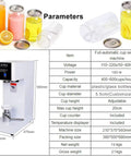 Straight Up Game Changer 51MM Hand Press Tin Can Seamer And Vacuum Food Heat Sealing Machine with detailed specifications.