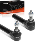 Front Outer Tie Rod End For Ford Mustang 2005-2014 Left And Right Driver And Passenger Side Steering Suspension Replacement To Help Fix Uneven Tire Wear And Keep Your Ride Smooth. Set of 2 black steel tie rod ends with box