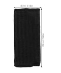 Dang Tough Cut Resistant Arm Sleeves, Heavy Duty Anti Scratch Protection For Gardening, Welding, Yard Work And Mechanics, Snag Free Stretch, Real Deal Work Gear In A 2 Pack Bundle, black ribbed design