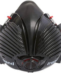 Close-up of Air Stealth Dust Mask Respirator M/L with Replaceable HEPA Filters for Construction and Job Site Work, front view.