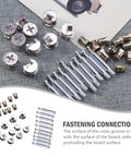Heavy Duty Furniture Cam Lock Fittings With Bolt Dowels For Cabinet Assembly In Iron And Aluminum Alloy Tough As Nails Built To Last