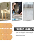 Kickstart Your Rust Removal With This 40 Pc Sanding Disc Grit Set Featuring 120 220 And 400 Self Adhesive Varieties For Perfectly Smooth Car Refinishing Jobs Or Quick Home Repairs Without Breaking The Bank, showing fine grit sanding discs for polishing.