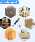 10 Piece Cam Lock Screws 35mm Cam Fitting With Dowel And Pre Inserted Nut 3 In 1 Furniture Connecting Kit for home furniture
