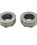 Hexagon Steering Bushing Replacement For Cub Cadet MTD Troy-Bilt Yard Machines Yard Mowers, Alloy, Half Inch Thick And One Eighth Inch Diameter, Beefed-Up Durable Two Pack, Direct OEM Fit For 741-04237B And 941-04237B, Fits GT-1054, LGT-1050, LTX-1040, alloy steering bushings