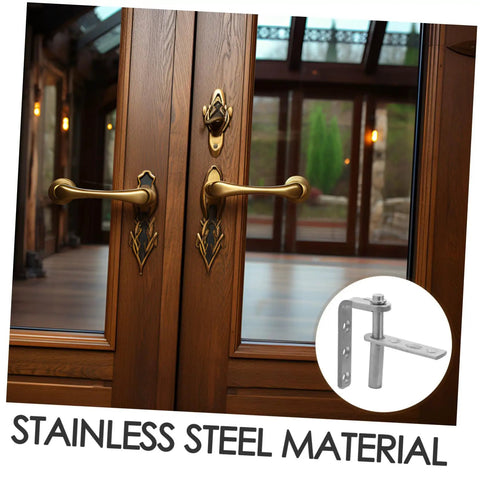 Heavy Duty Dual Swing Door Hinge Self Closing Stainless Steel For Cabinets And Wood Doors With Easy Installation Dual Swing Action Perfect For Bar Saloon Kitchens And Barn Style Openings. stainless steel dual swing hinge on wood double doors
