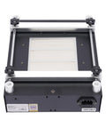 High Power Soldering Hot Plate 110V 450W With LED Digital PID Temperature Control, 4.72x4.72 inch heating surface, bottom view