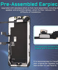 OLED Screen Replacement For iPhone XS Max 6.5 Inch Full Assembly With Front Speaker Proximity Sensor And 3D Touch Digitizer