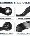 Close-up details of Beefed-Up Rear Upper Control Arm Set For 2008-2017 Buick Enclave, 2009-2017 Chevrolet Traverse, 2-piece kit