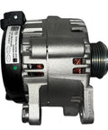 Side view of OEM Replacement Alternator For Hyundai Elantra 2017 To 2020 And Kia Forte 2019 To 2021 2.0L L4 Engine, 150 Amp, CW Rotation
