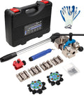 Pro Grade Brake Line Flare Tool Kit With Dual 45 And 37 Degree Flare, Single Bubble And Double Flare Options, tools and case