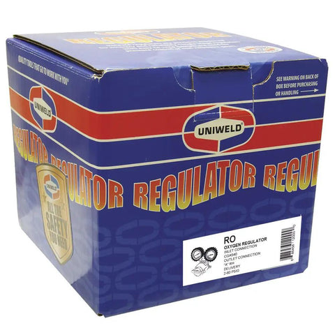 Patriot Series Oxygen Regulator With A Outlet Connection And 540 CGA Inlet For Welding And Cutting Jobs packaging box