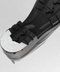 Premium 4mm Rubber Sole Protector Pads Stick On Shoe Heel Repair Patches on sneaker sole, protecting against wear and tear.