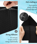 Close-up of Thank You Bubble Mailers 6x10 Inch 25 Pack Self Sealing Padded Envelopes with strong adhesion and anti-cracking edge.