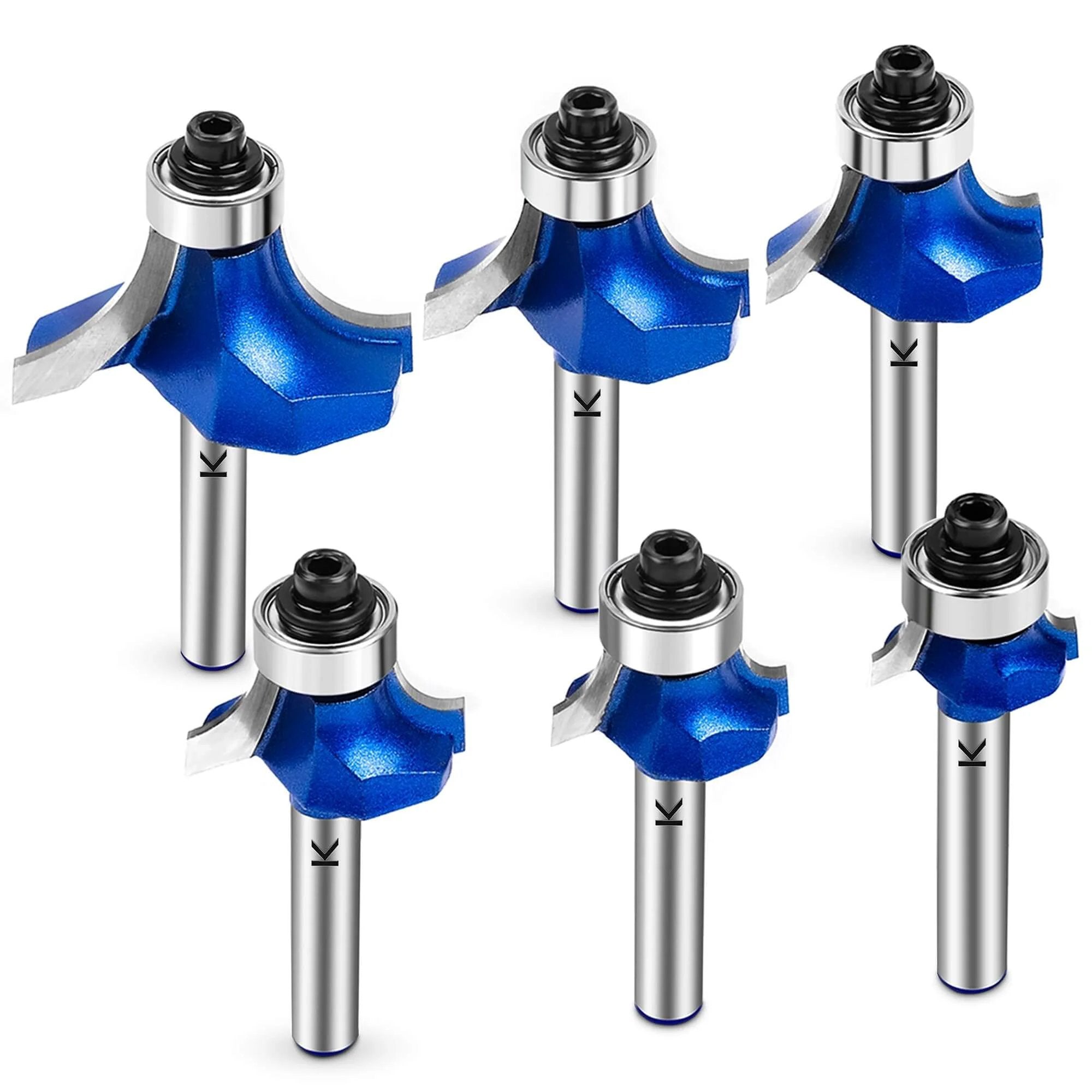 Roundover Router Bit Set: Pro Quality Carbide