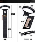 E Track Cord Organizer Straps 4 Pack Heavy Duty Storage For Cables Hoses And Extensions On E Track 17 Inch dimensions
