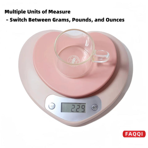 Digital Kitchen Scale With LCD Display For Baking And Cooking Like A Pro, 11 Lb Capacity, Ultra Accurate 0.03 Oz Increments, Easy Tare