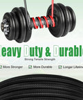 Heavy Duty 20 Foot Solar Extension Cable 10AWG IP67 Waterproof with male and female connectors highlighting durability and strength.