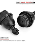 2Pc Front Lower Ball Joints Kit For 2005 To 2019 Toyota Tacoma Driver And Passenger Side Heavy Duty Front Suspension Replacement
