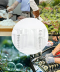 Food Grade Plastic Measuring Pitcher 32 Oz Four Cup With Handle for kitchen, garden, and industrial use, clear design